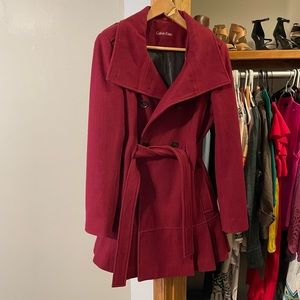 Calvin Klein wool coat